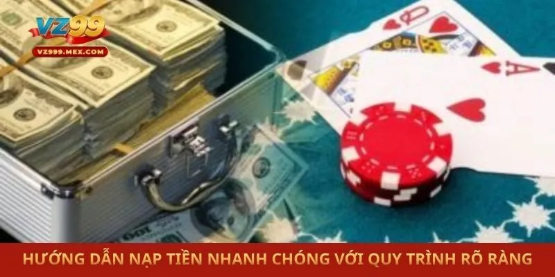 Hướng dẫn nạp tiền nhanh chóng với quy trình rõ ràng
